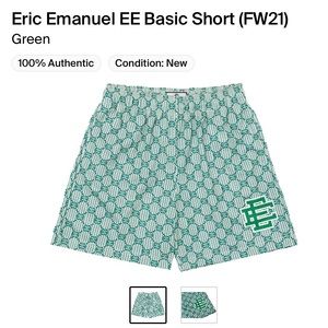 Eric Emanuel shorts green